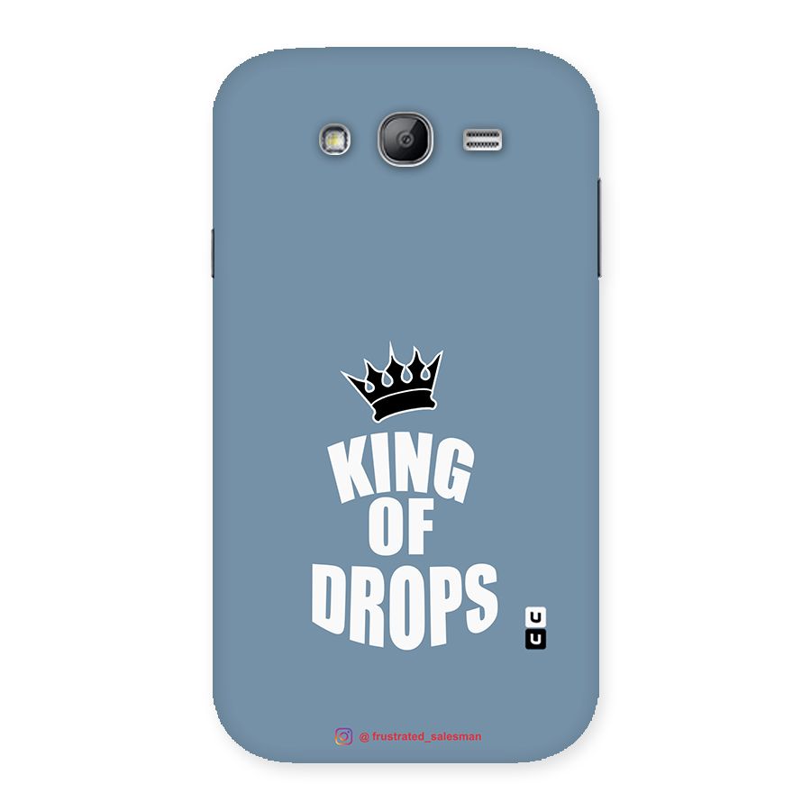 King of Drops Mustard SteelBlue Back Case for Galaxy Grand Neo