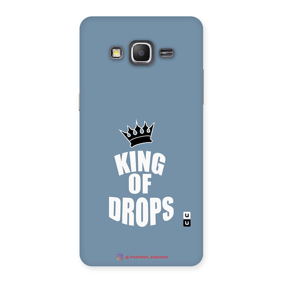 King of Drops Mustard SteelBlue Back Case for Galaxy Grand Prime