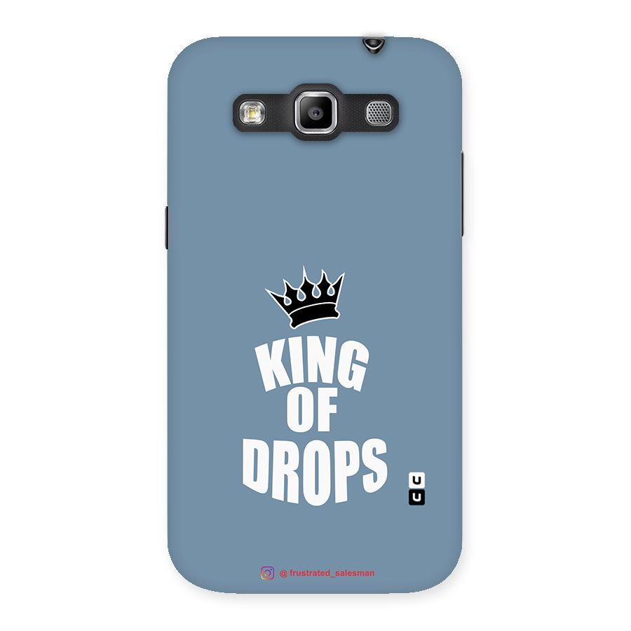 King of Drops Mustard SteelBlue Back Case for Galaxy Grand Quattro