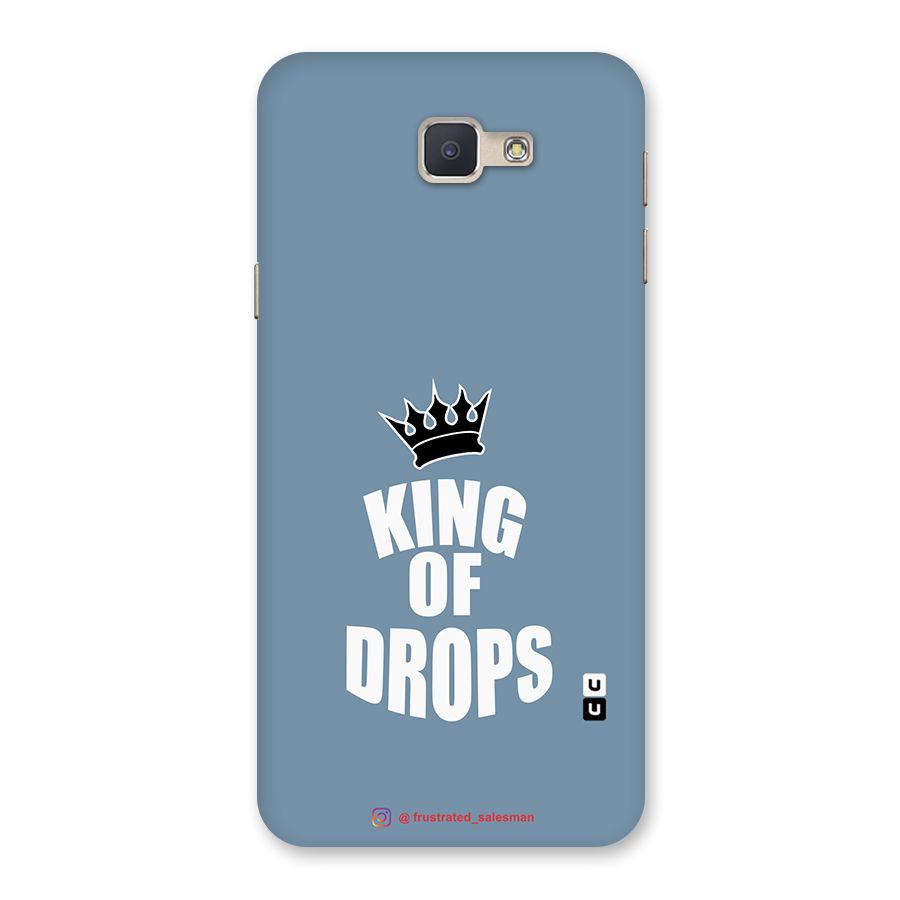 King of Drops Mustard SteelBlue Back Case for Galaxy J5 Prime