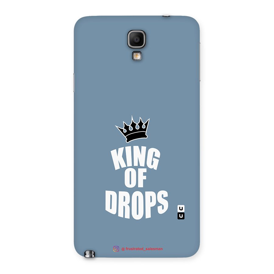 King of Drops Mustard SteelBlue Back Case for Galaxy Note 3 Neo