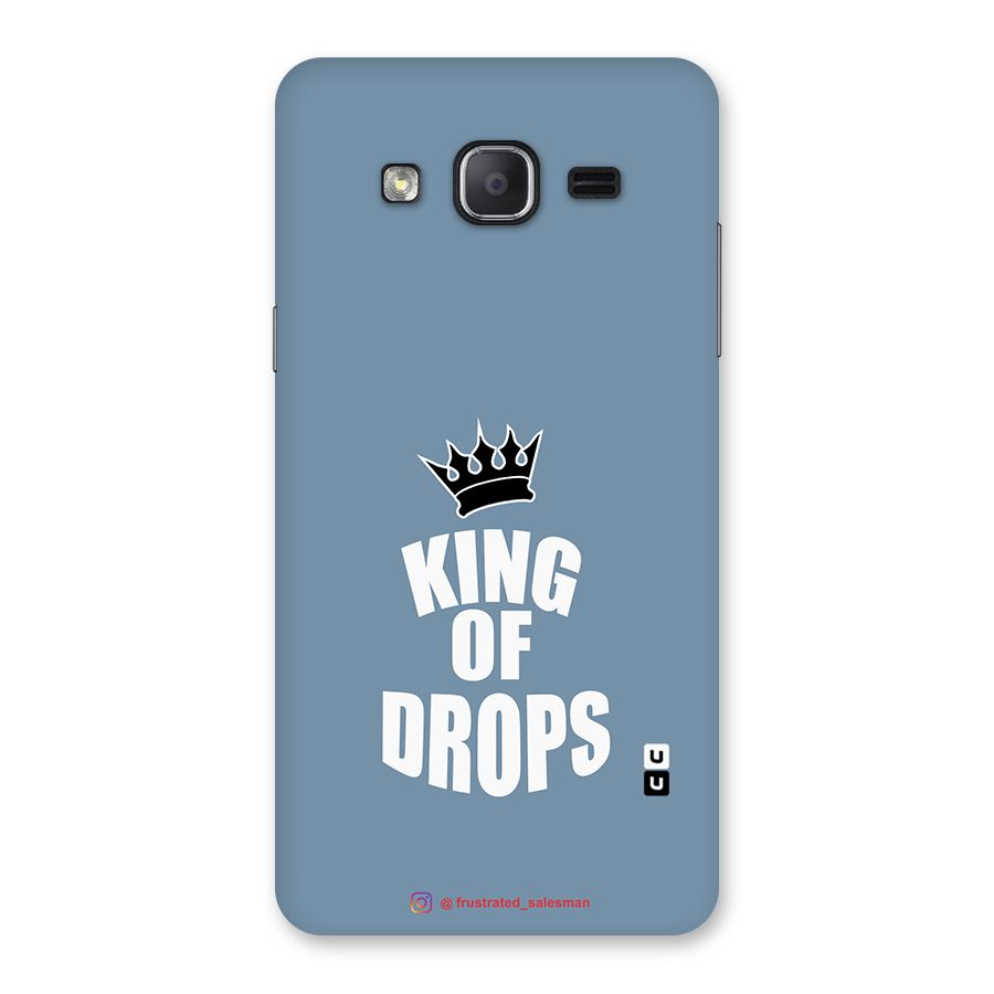 King of Drops Mustard SteelBlue Back Case for Galaxy On7 2015