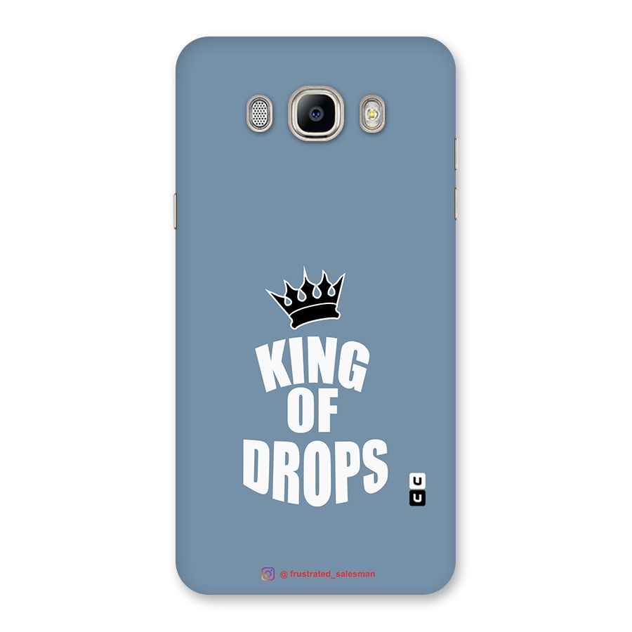 King of Drops Mustard SteelBlue Back Case for Galaxy On8