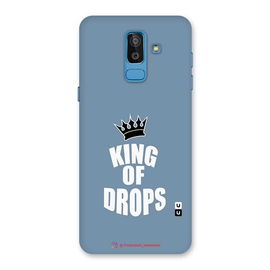 King of Drops Mustard SteelBlue Back Case for Galaxy On8 (2018)