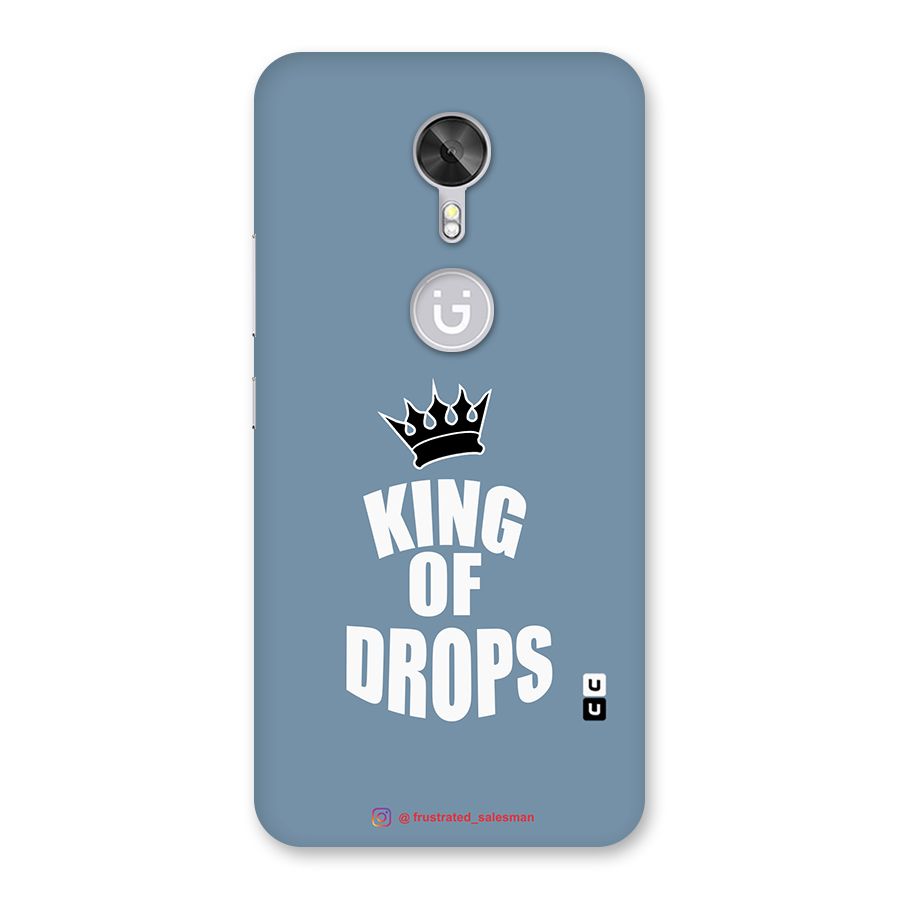 King of Drops Mustard SteelBlue Back Case for Gionee A1