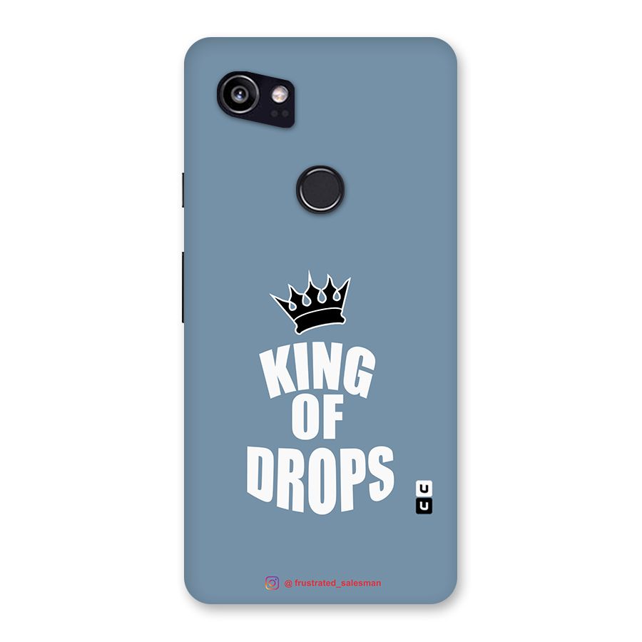 King of Drops Mustard SteelBlue Back Case for Google Pixel 2 XL