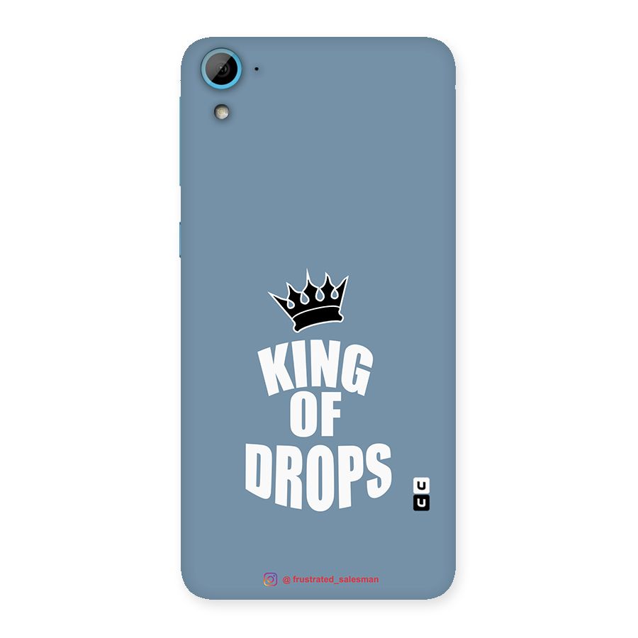 King of Drops Mustard SteelBlue Back Case for HTC Desire 826