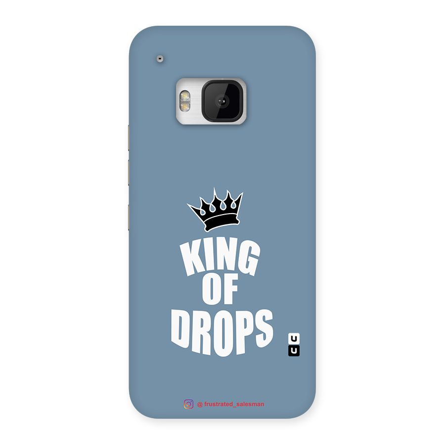 King of Drops Mustard SteelBlue Back Case for HTC One M9