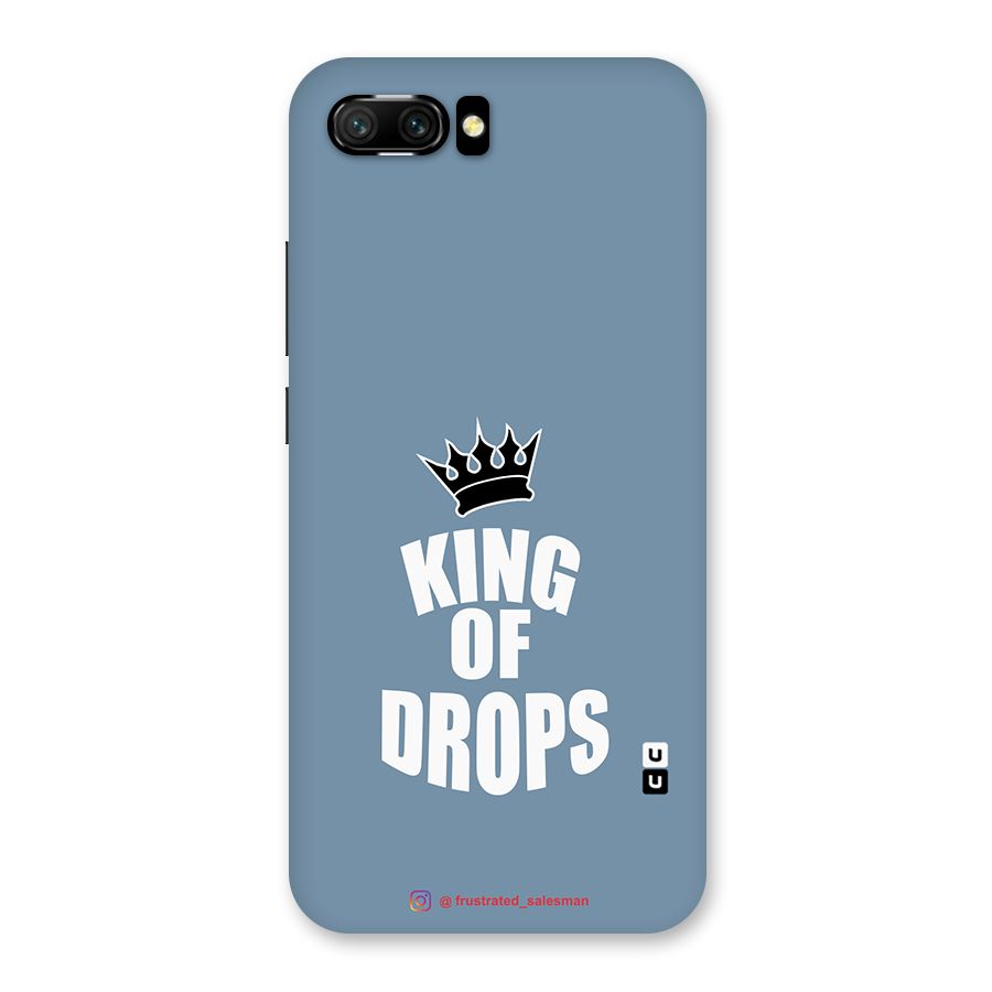 King of Drops Mustard SteelBlue Back Case for Honor 10