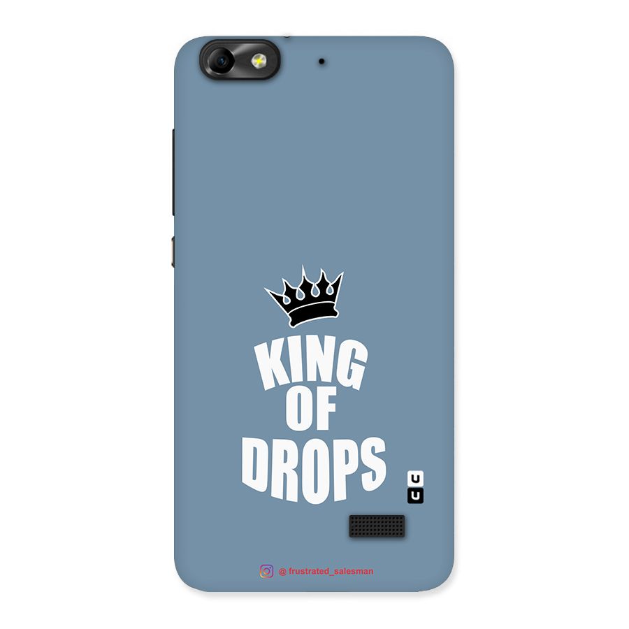 King of Drops Mustard SteelBlue Back Case for Honor 4C