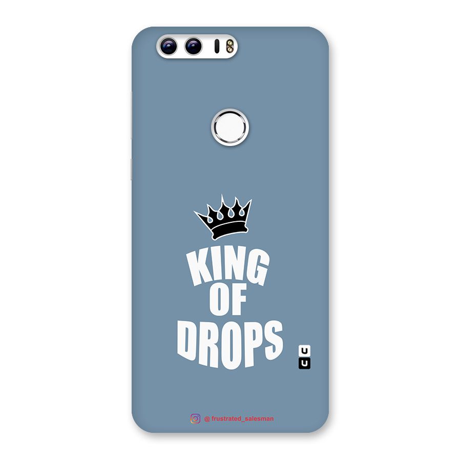 King of Drops Mustard SteelBlue Back Case for Honor 8