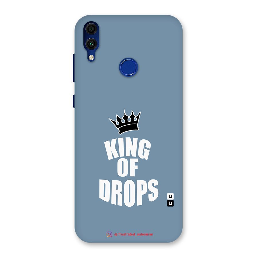 King of Drops Mustard SteelBlue Back Case for Honor 8C
