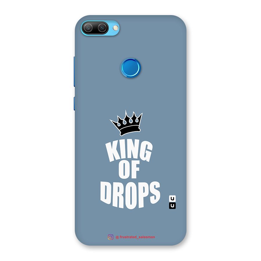 King of Drops Mustard SteelBlue Back Case for Honor 9N