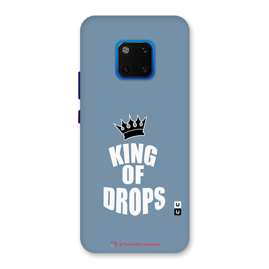 King of Drops Mustard SteelBlue Back Case for Huawei Mate 20 Pro
