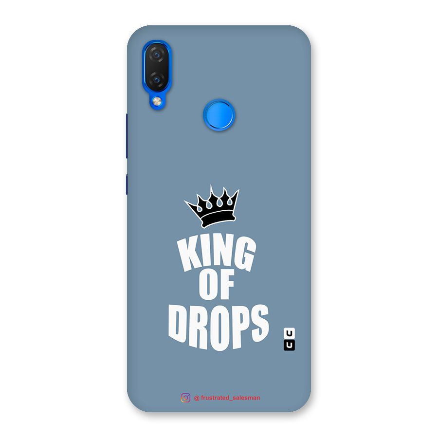 King of Drops Mustard SteelBlue Back Case for Huawei P Smart+