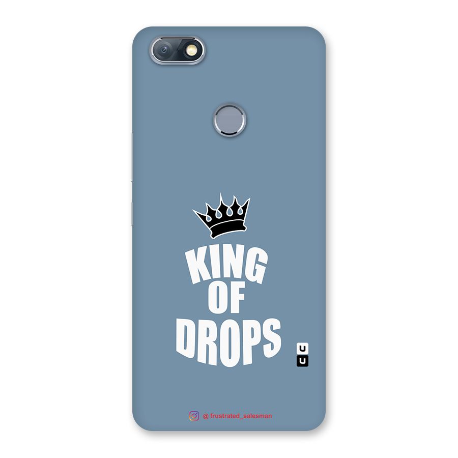 King of Drops Mustard SteelBlue Back Case for Infinix Note 5