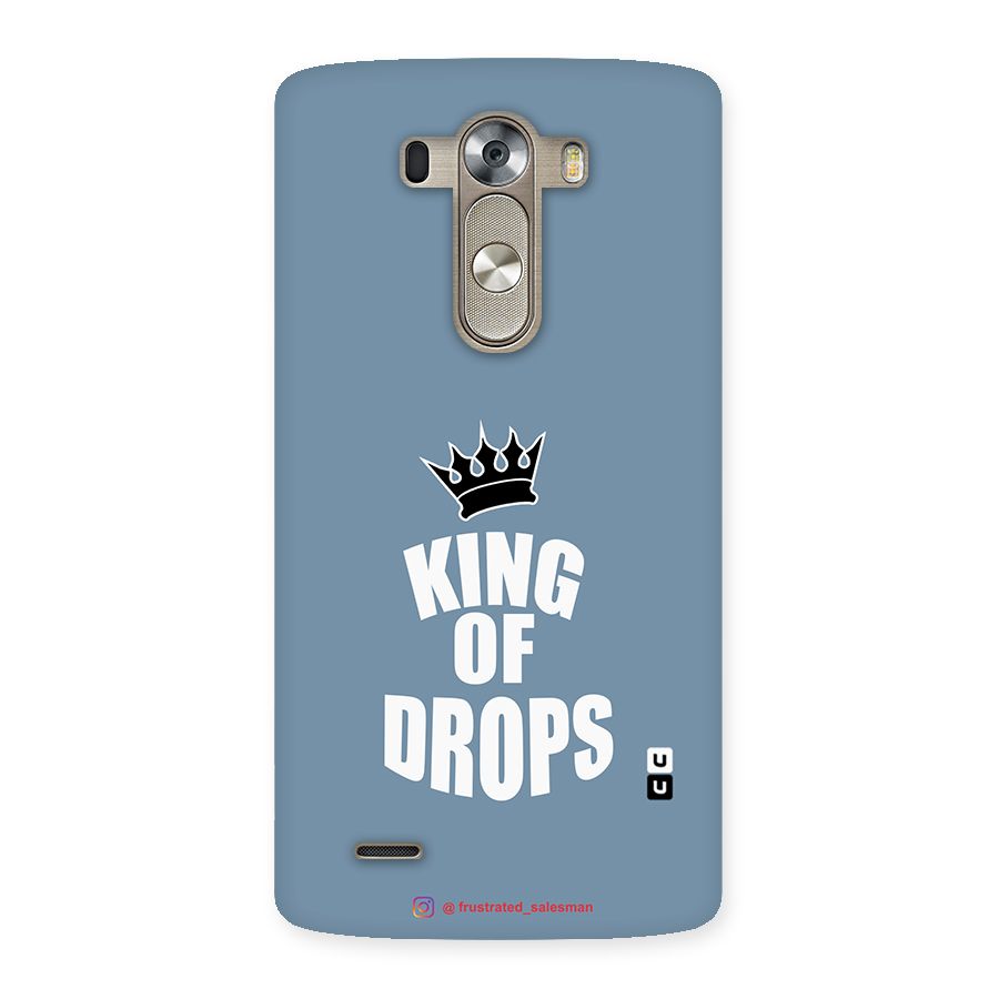 King of Drops Mustard SteelBlue Back Case for LG G3