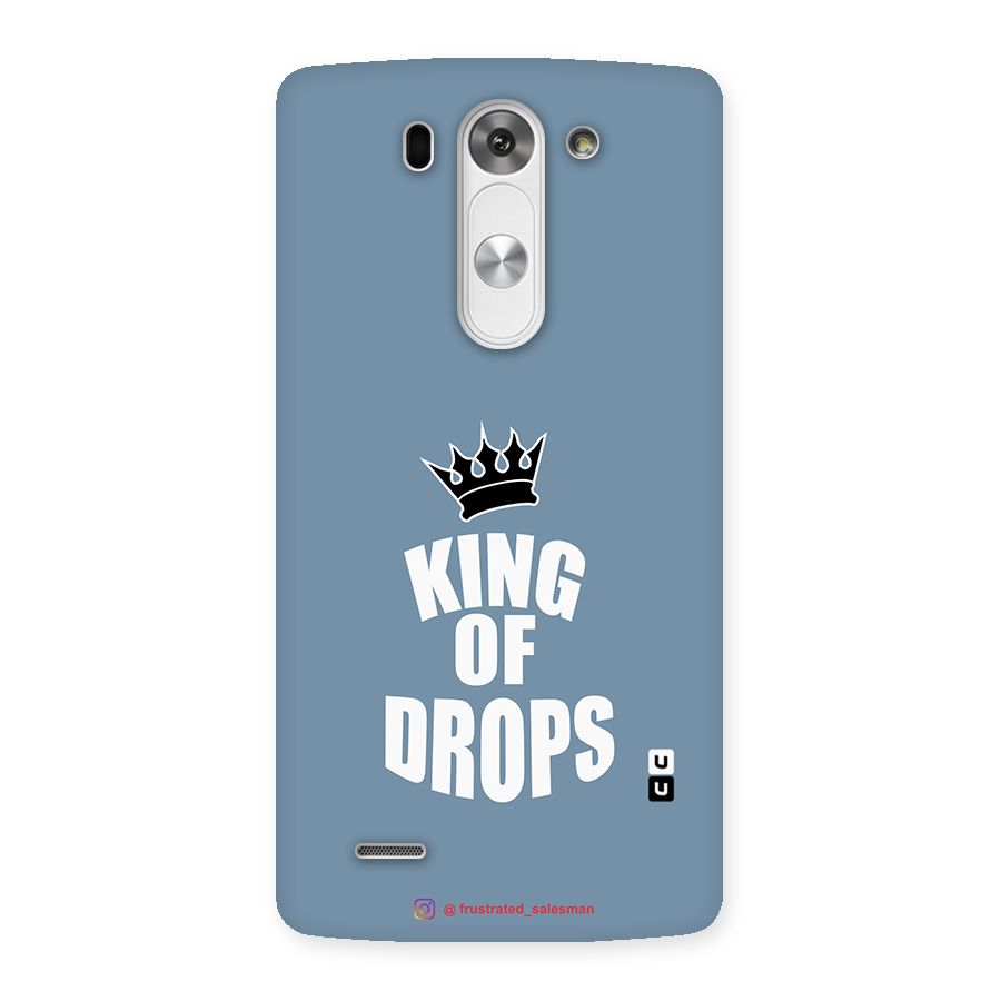 King of Drops Mustard SteelBlue Back Case for LG G3 Beat