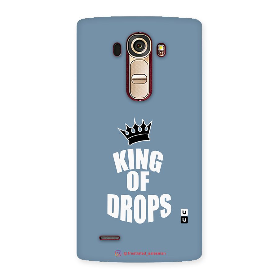 King of Drops Mustard SteelBlue Back Case for LG G4