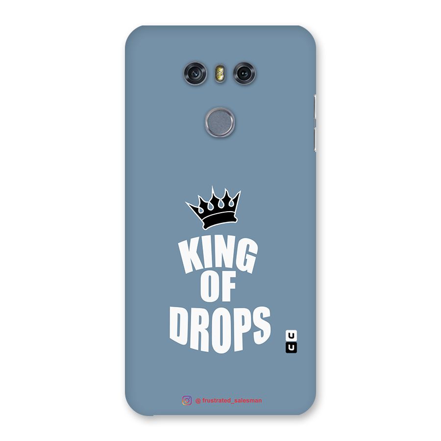 King of Drops Mustard SteelBlue Back Case for LG G6