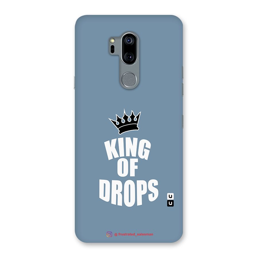 King of Drops Mustard SteelBlue Back Case for LG G7