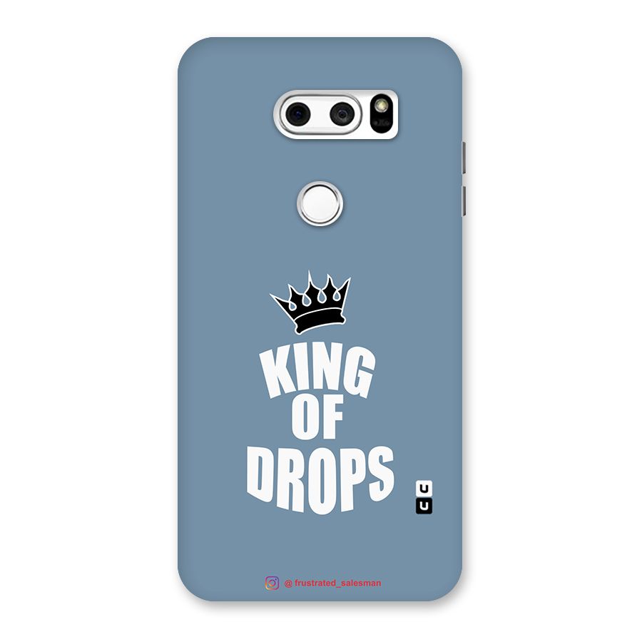 King of Drops Mustard SteelBlue Back Case for LG V30