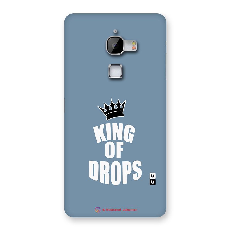 King of Drops Mustard SteelBlue Back Case for LeTv Le Max