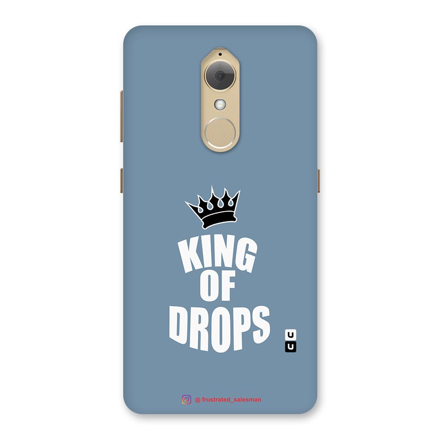 King of Drops Mustard SteelBlue Back Case for Lenovo K8