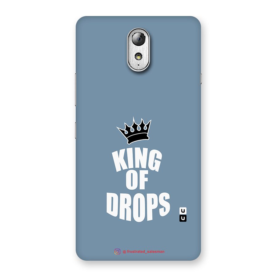 King of Drops Mustard SteelBlue Back Case for Lenovo Vibe P1M