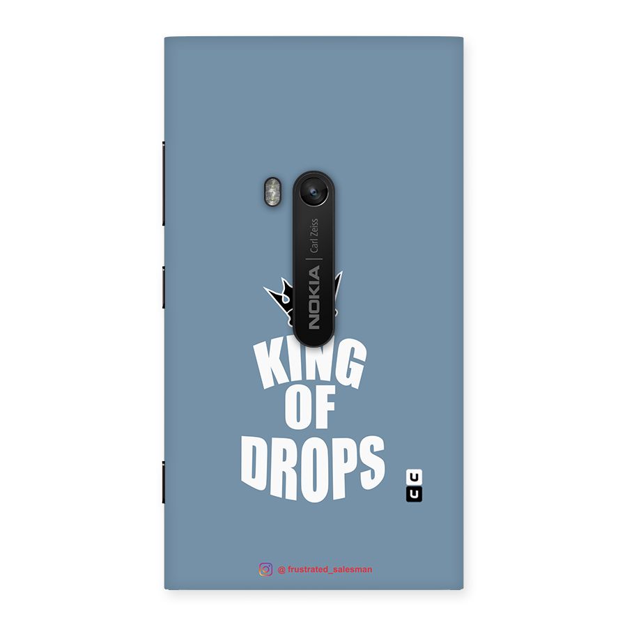 King of Drops Mustard SteelBlue Back Case for Lumia 920