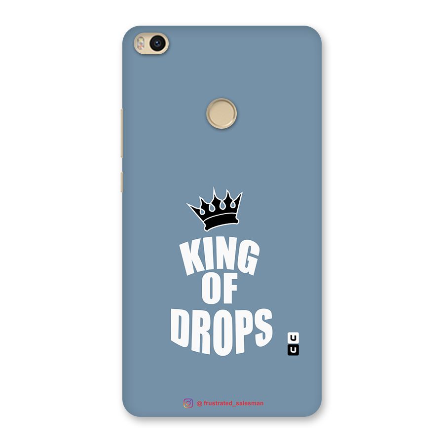 King of Drops Mustard SteelBlue Back Case for Mi Max 2