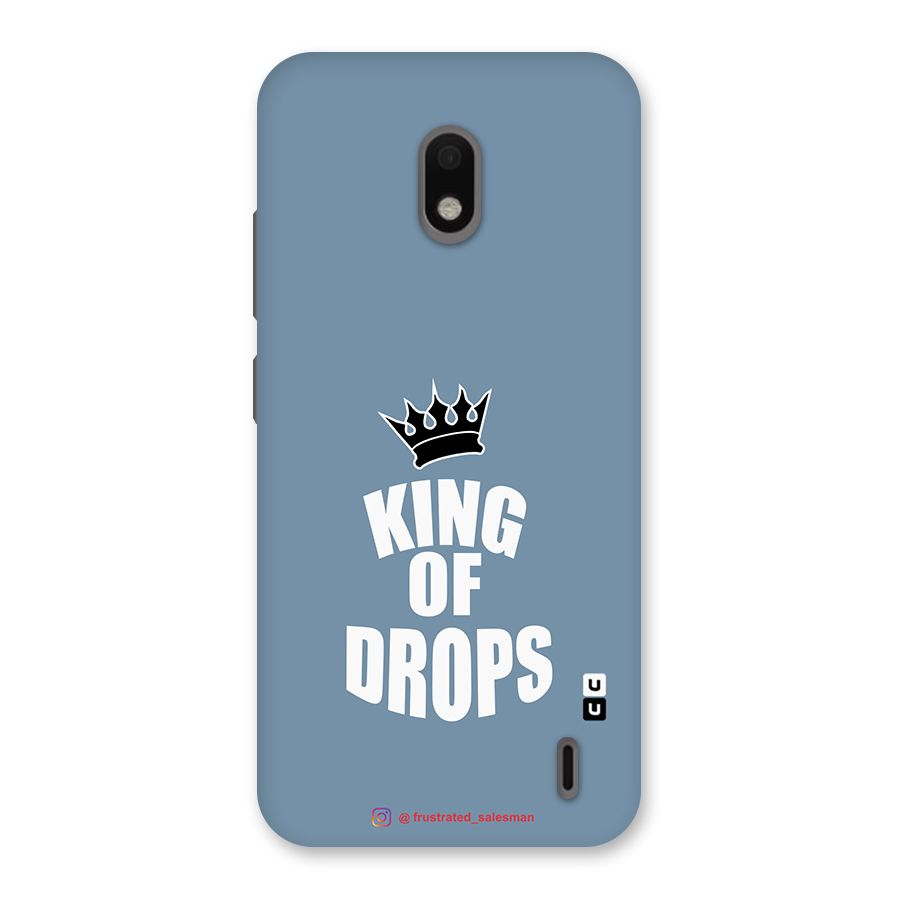 King of Drops Mustard SteelBlue Back Case for Nokia 2.2