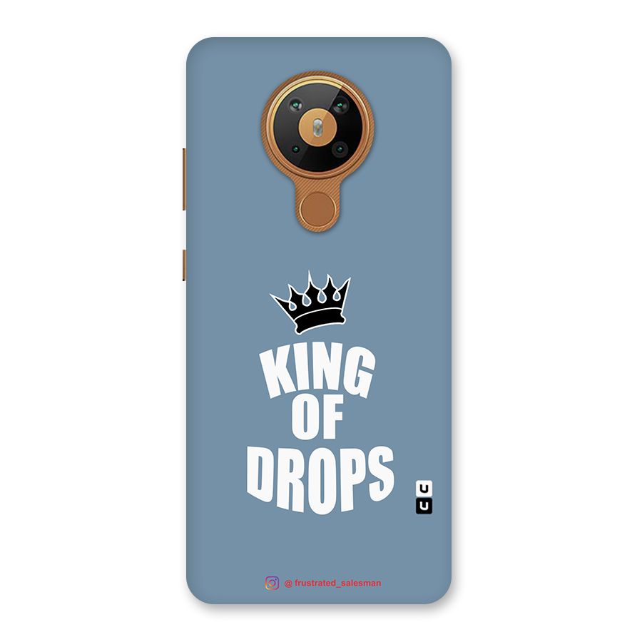 King of Drops Mustard SteelBlue Back Case for Nokia 5.3