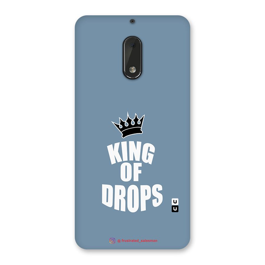 King of Drops Mustard SteelBlue Back Case for Nokia 6