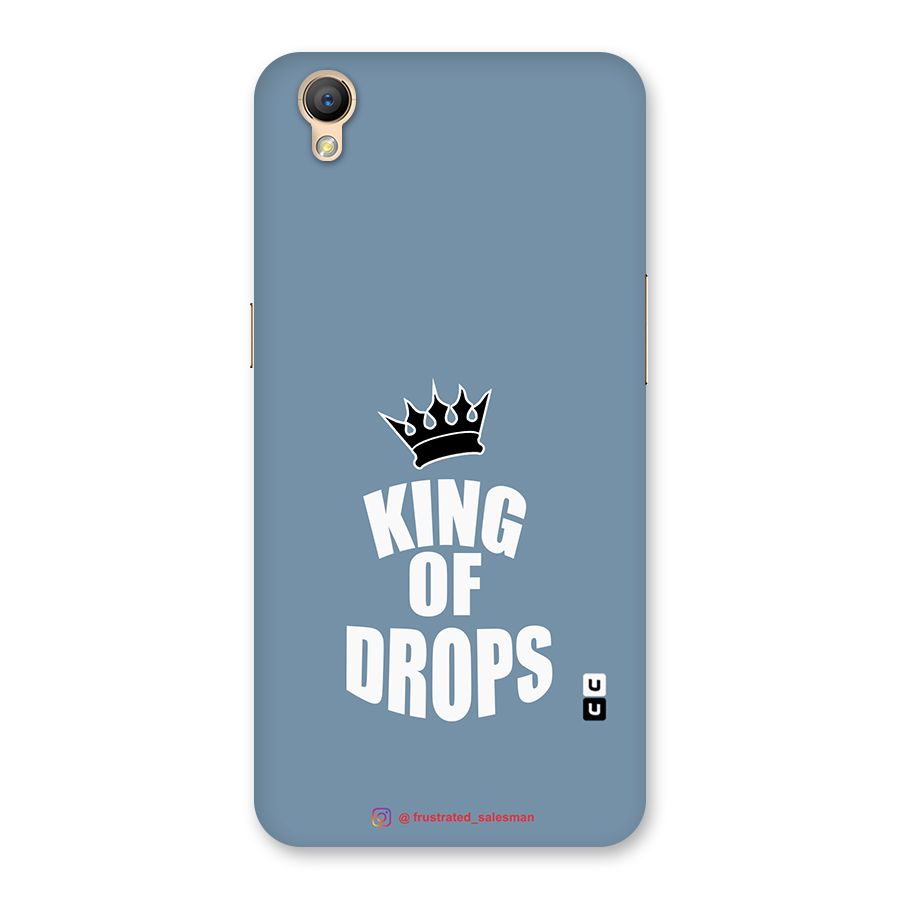 King of Drops Mustard SteelBlue Back Case for Oppo A37