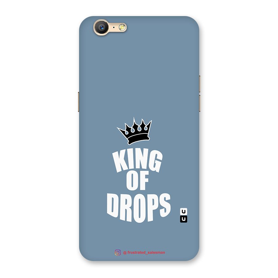 King of Drops Mustard SteelBlue Back Case for Oppo A57