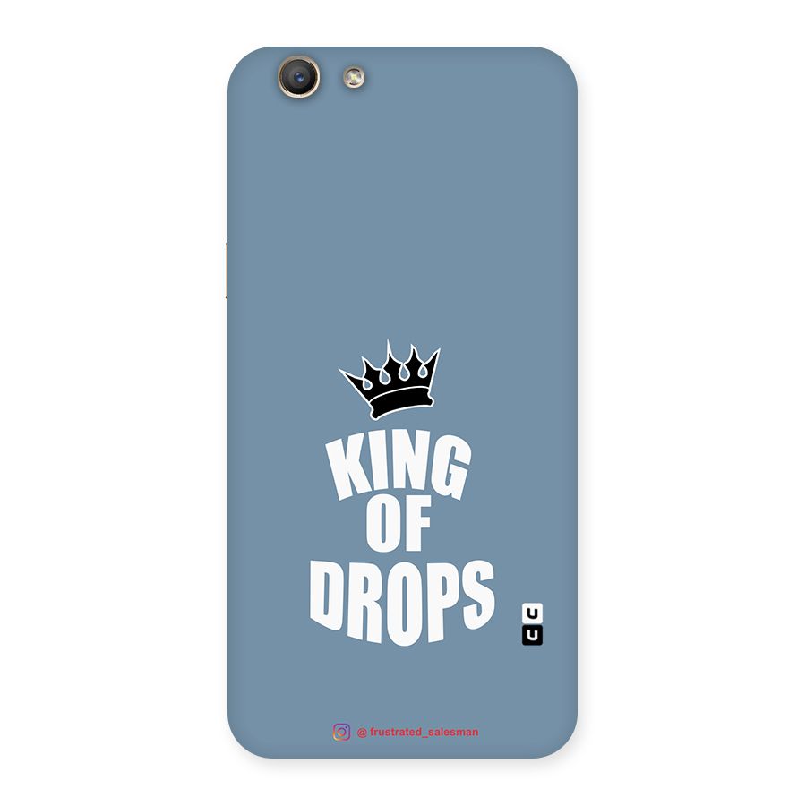 King of Drops Mustard SteelBlue Back Case for Oppo A59