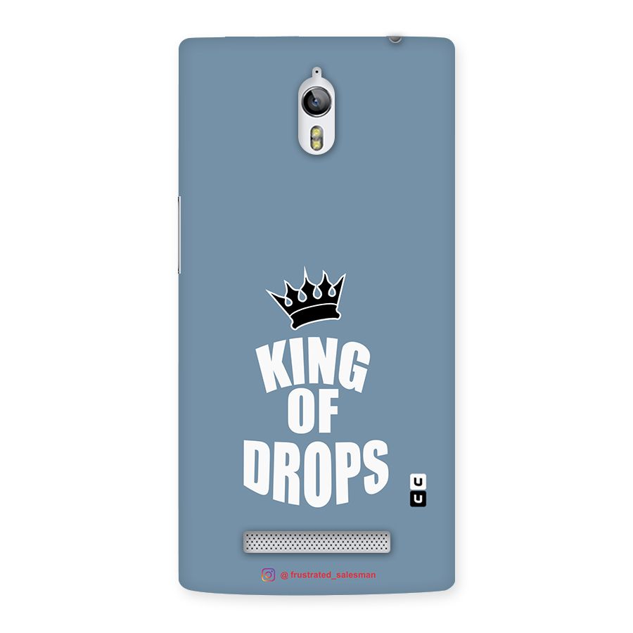 King of Drops Mustard SteelBlue Back Case for Oppo Find 7