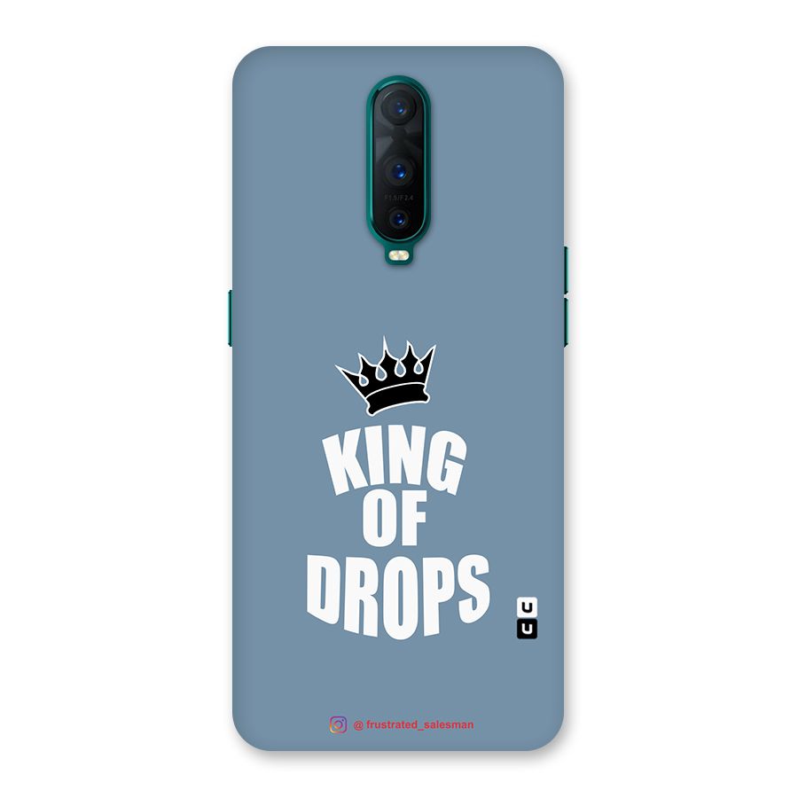 King of Drops Mustard SteelBlue Back Case for Oppo R17 Pro