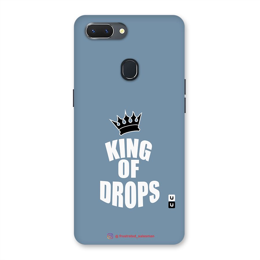 King of Drops Mustard SteelBlue Back Case for Oppo Realme 2