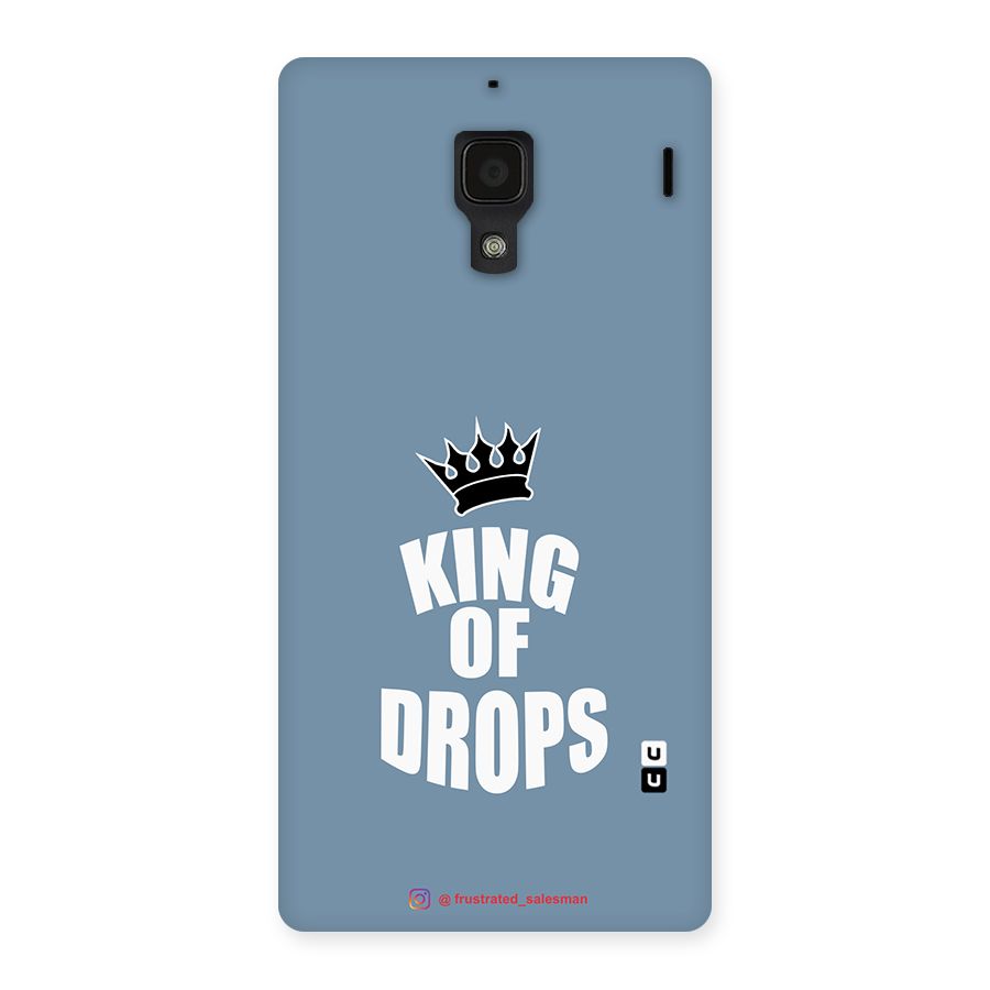 King of Drops Mustard SteelBlue Back Case for Redmi 1S