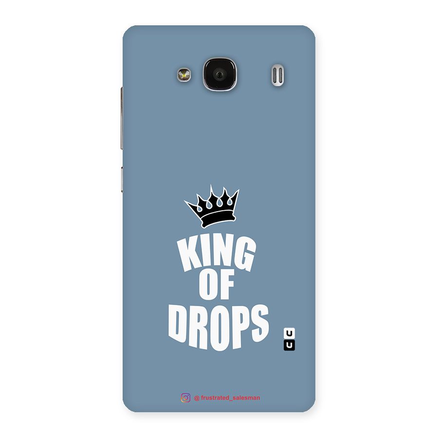 King of Drops Mustard SteelBlue Back Case for Redmi 2s