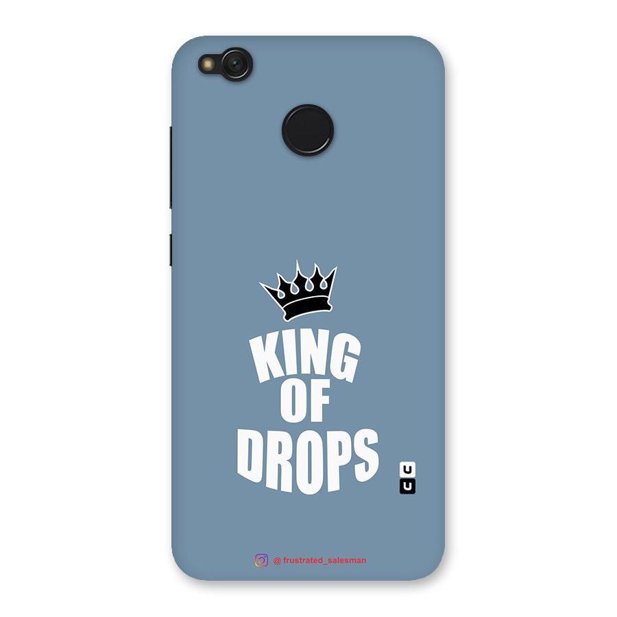 King of Drops Mustard SteelBlue Back Case for Redmi 4