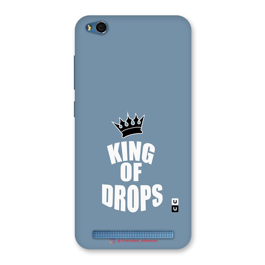 King of Drops Mustard SteelBlue Back Case for Redmi 5A
