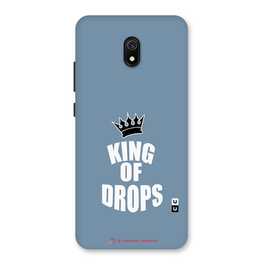 King of Drops Mustard SteelBlue Back Case for Redmi 8A