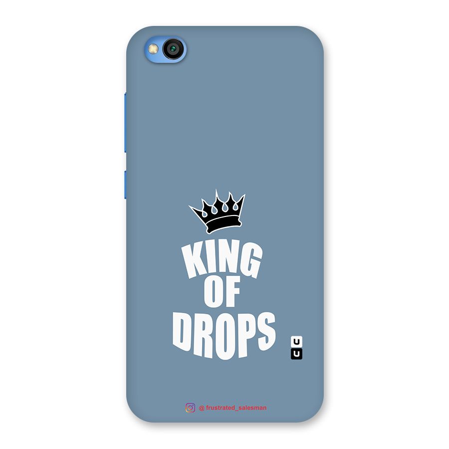 King of Drops Mustard SteelBlue Back Case for Redmi Go