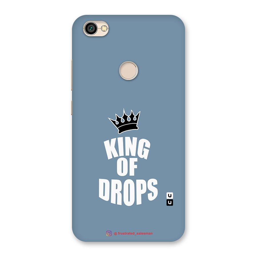 King of Drops Mustard SteelBlue Back Case for Redmi Y1 2017