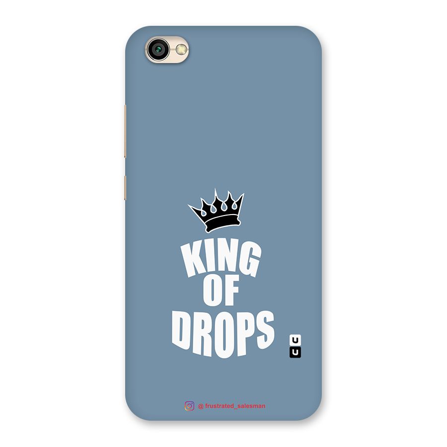 King of Drops Mustard SteelBlue Back Case for Redmi Y1 Lite