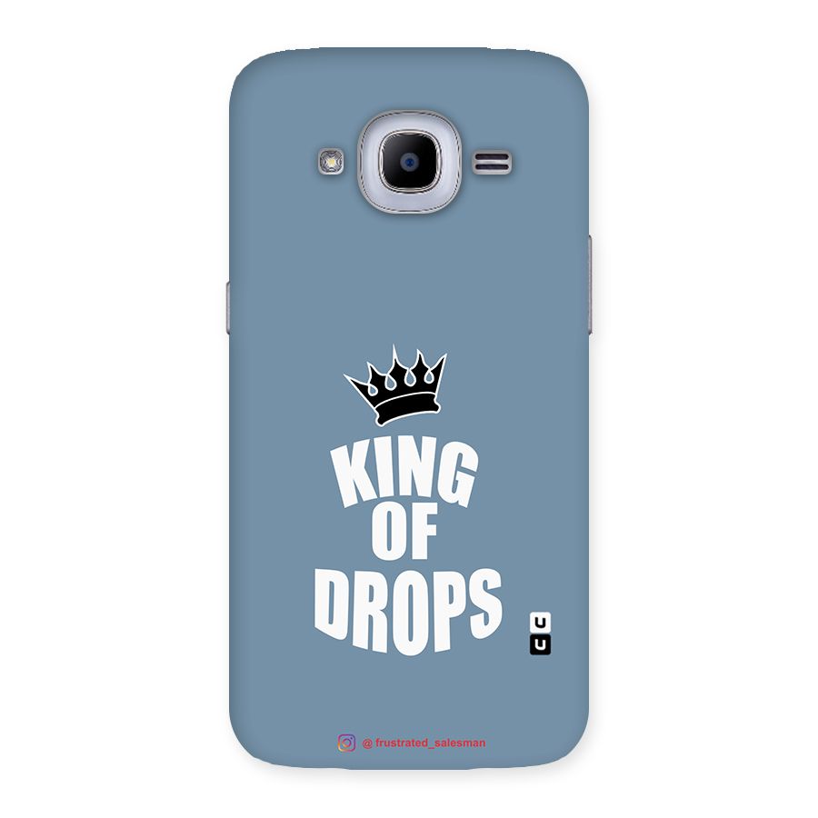 King of Drops Mustard SteelBlue Back Case for Samsung Galaxy J2 2016