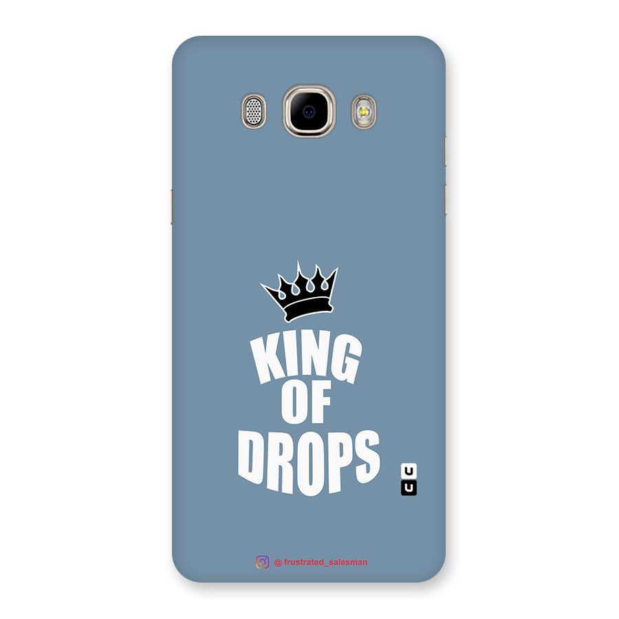 King of Drops Mustard SteelBlue Back Case for Samsung Galaxy J7 2016
